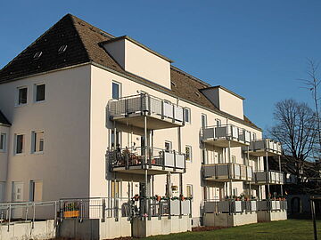 Saniertes Haus an der Rathenaustraße 